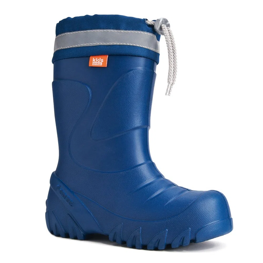 DEMAR. Eva federleichte Kinder Gummistiefel mit Stulpe gefüttert Mammut-S
