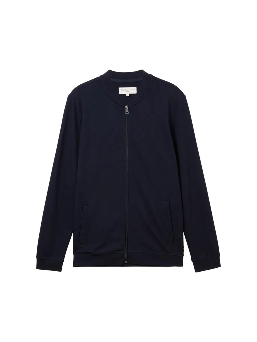 Tom Tailor Denim Herren Sweatshirt Bomberjacke