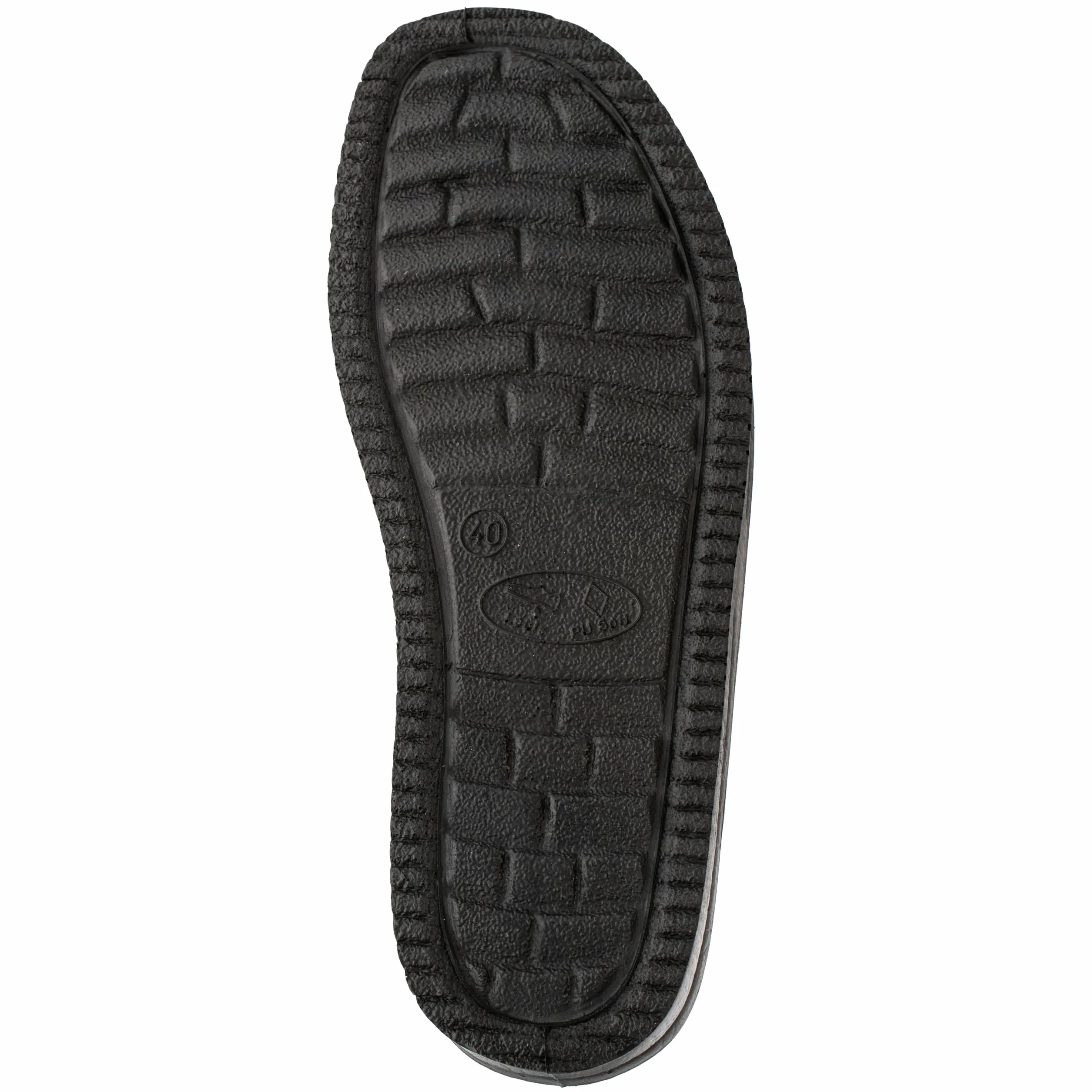Fischer Herren Hausschuh Pantoffel Karomuster 204602