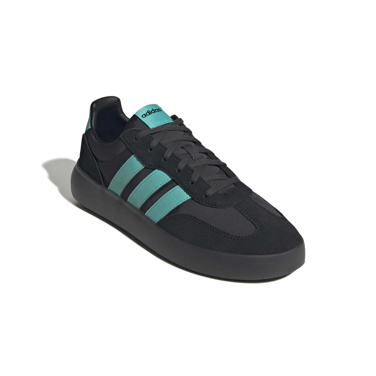 adidas Unisex Mercedes - Amg Petronas Formula One Team Barreda Decode Shoes, Carbon/Semi Mint Rush/Core Black, 39 1/3 EU