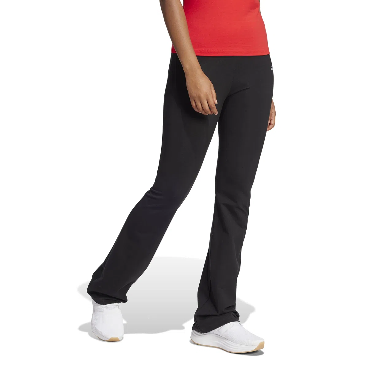 Adidas Damen Strumpfhose Essentials Small Logo Flared Leggings