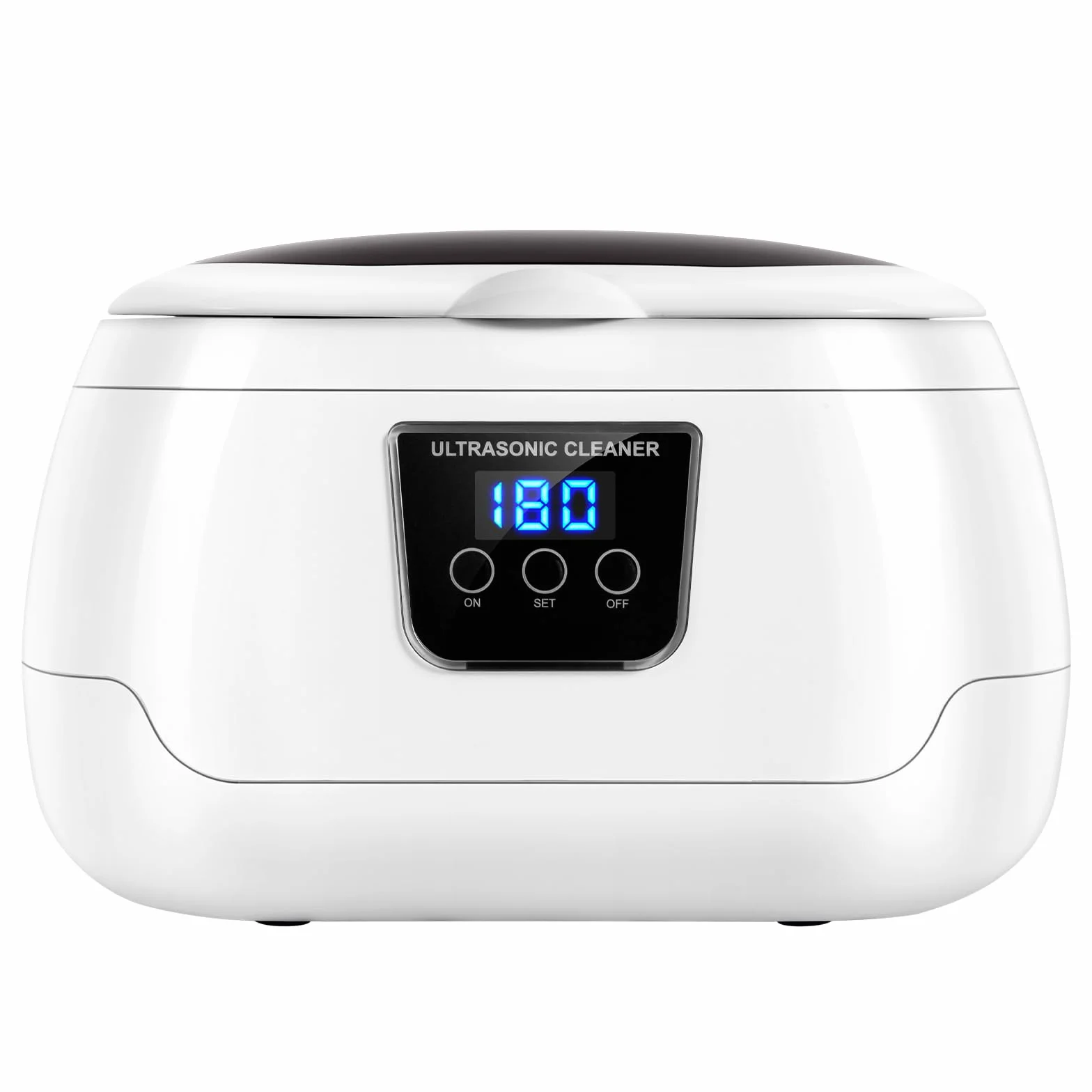 Uten Ultraschallreinigungsgerät Ultraschallreiniger 600ml Ultraschallbad Reinigungsgerät Digital für Brillen Schmuck Uhren Zahnersatz 43KHZ