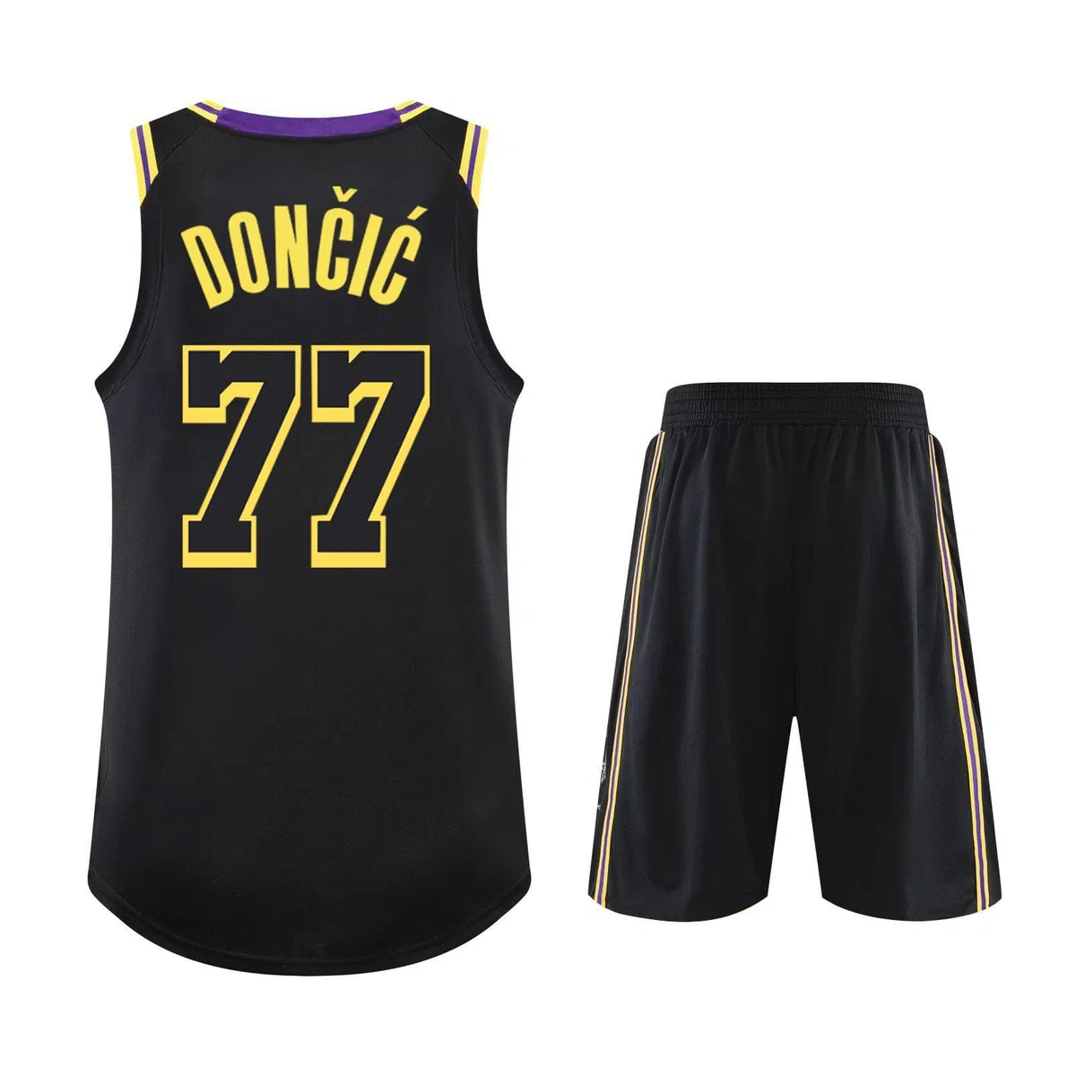 ABRTJCL Kinder/Erwachsener Basketball Trikot Set, 2-Teiliges Ärmelloses Anzug, Jersey & Shorts