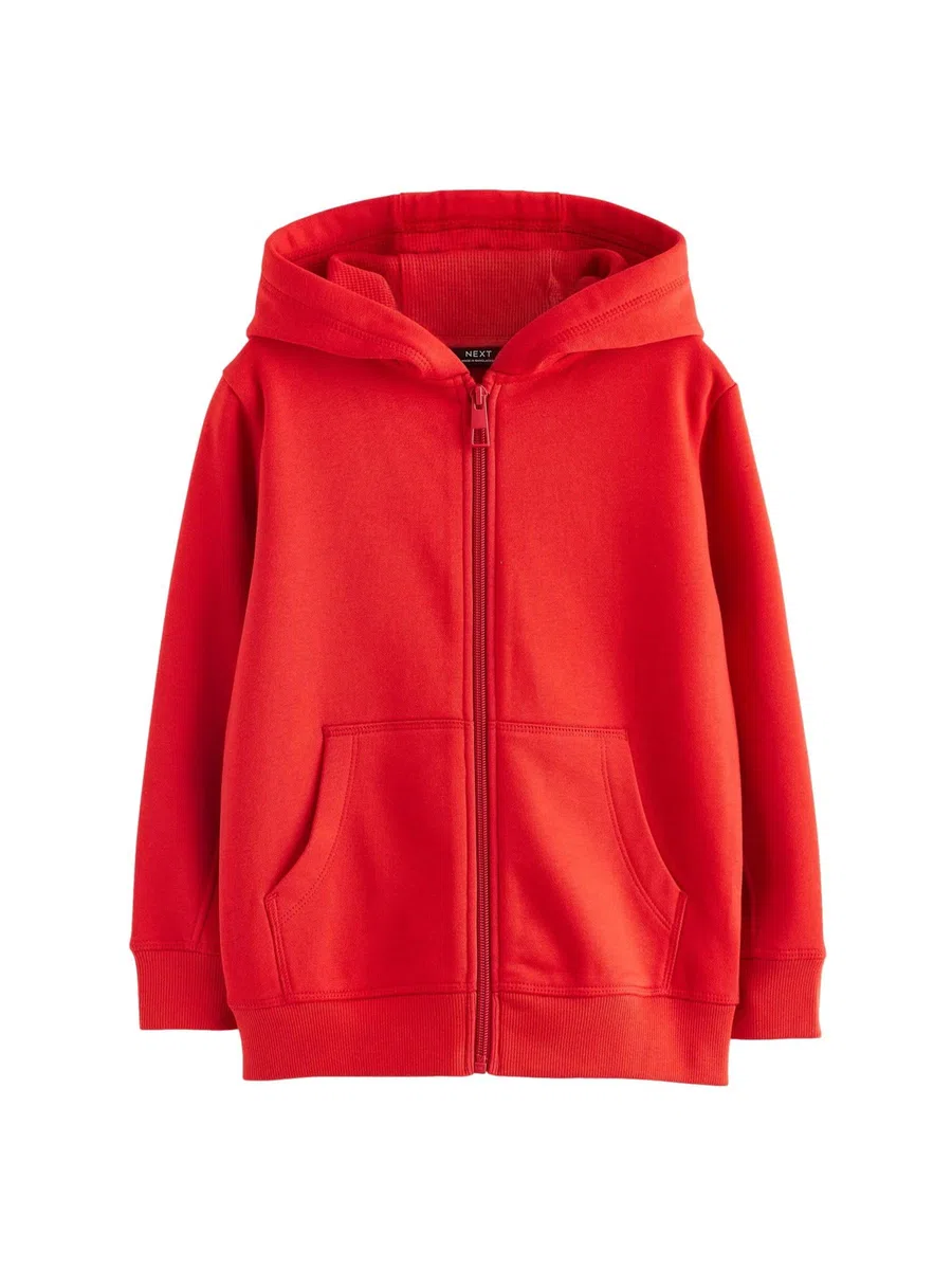 NEXT Jungen Standard Basic-Kapuzenjacke mit Reißverschluss 98-176
