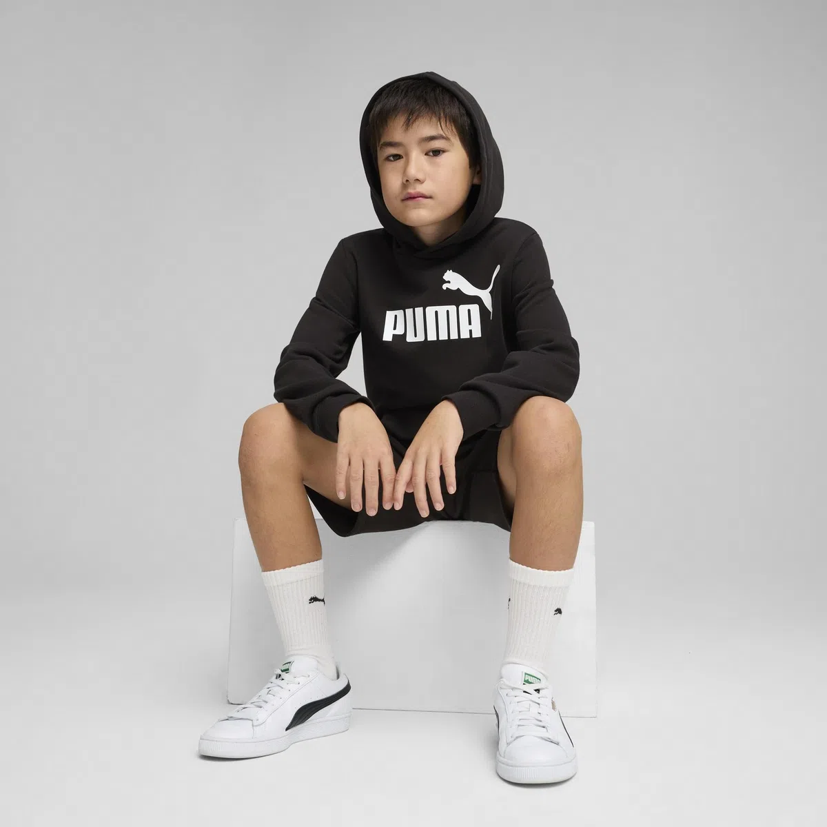 Puma Jungen ESS No. 1 Logo Hoodie Tr B Kapuzenpullis (1er Pack)