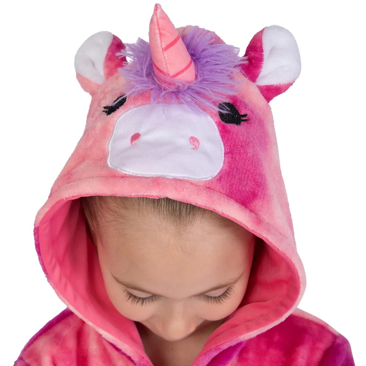 Squishmallows Einhorn Schlafanzug Mädchen | Schlafoverall Mädchen | Onesie Kinder Kuschelig | Jumpsuit Kinder