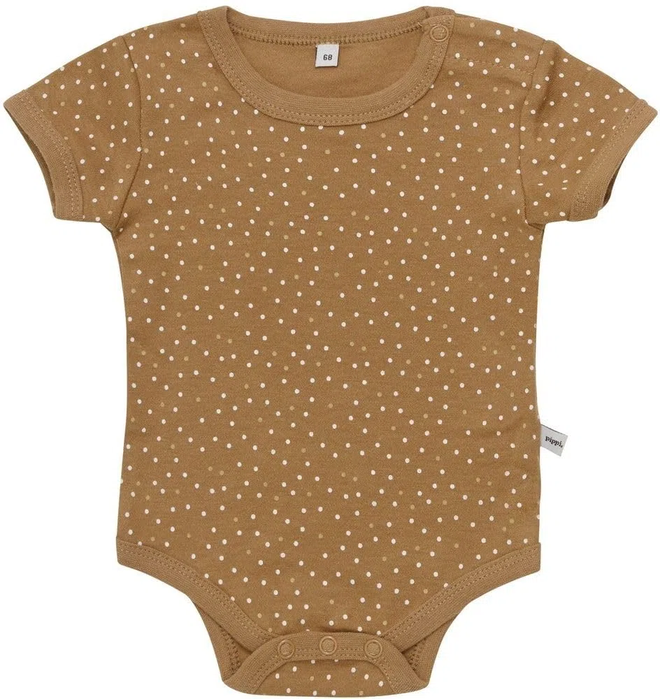 Pippi made with love Unisex Baby Body Ss Ao-printed (4-pack) Formender Body