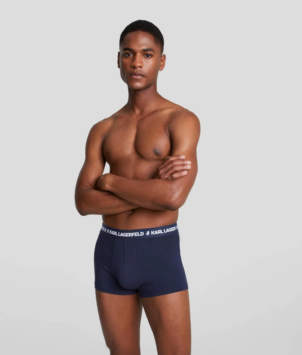 Karl Lagerfeld Herren Logo Trunk Set (3 Pack)