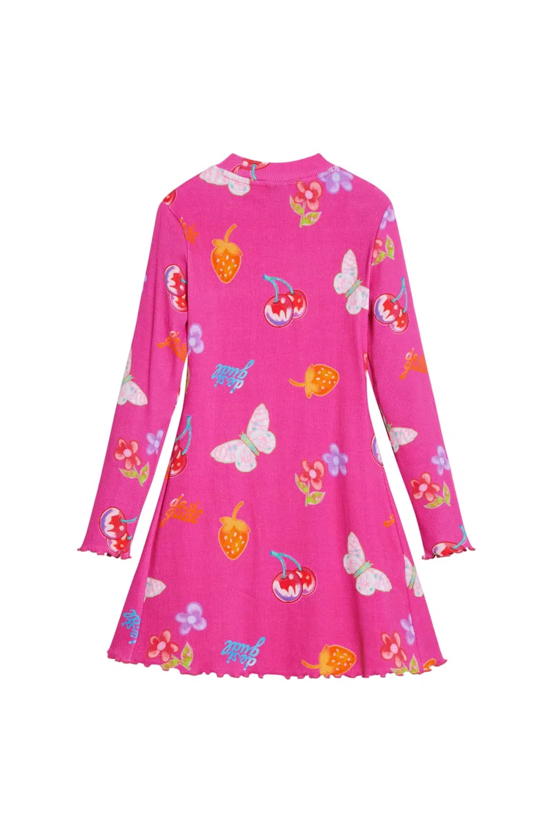Desigual Unisex Kinder 25wgvk18 Kleid