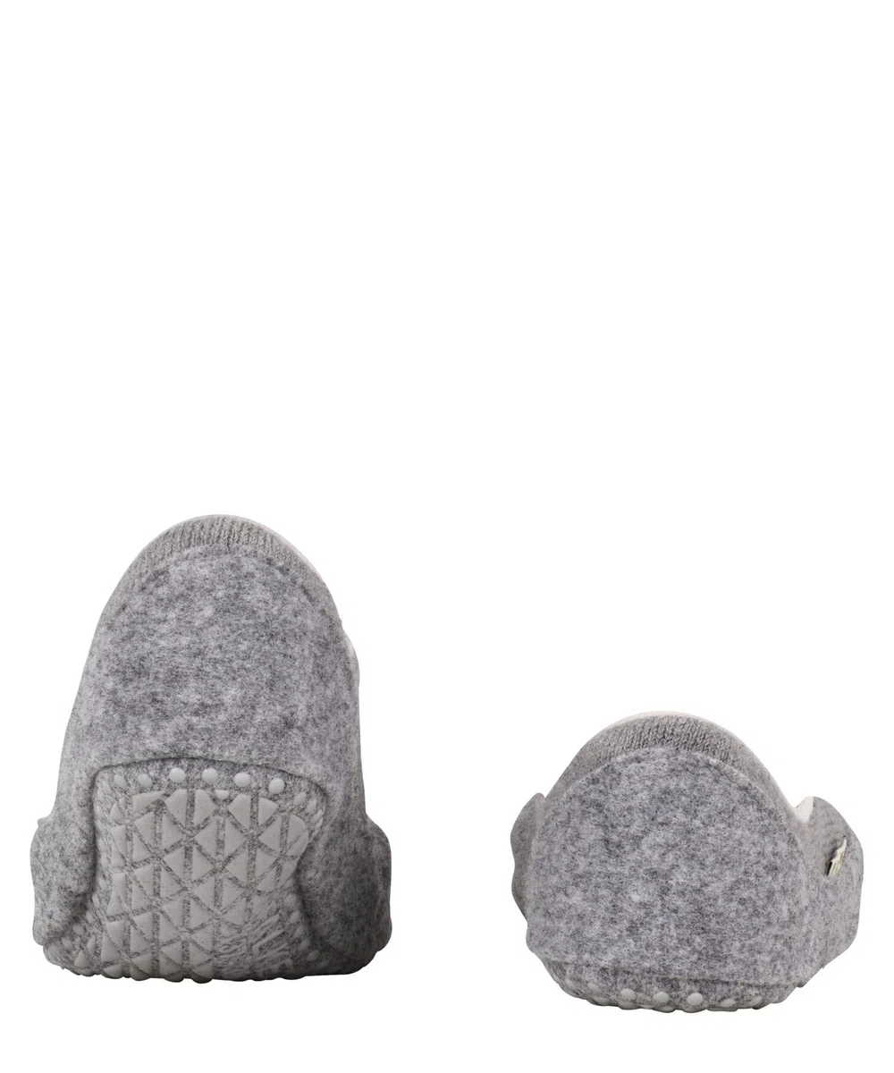 FALKE Damen Cosyshoe Invisible Stoppersocken atmungsaktive klimaregulierende geruchshemmende Wolle rutschhemmende Noppen auf der Filzsohle Füßlinge komfortabel warm Plüsch bequem 1 Paar