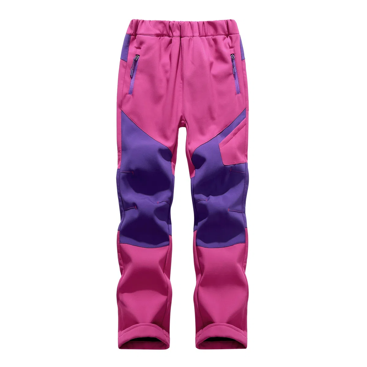 Daysskk Softshellhose Kinder Winter Outdoorhose Fleece Gefütterte Jungen Mädchen Schneehose Kinder Wasserdicht 110-170