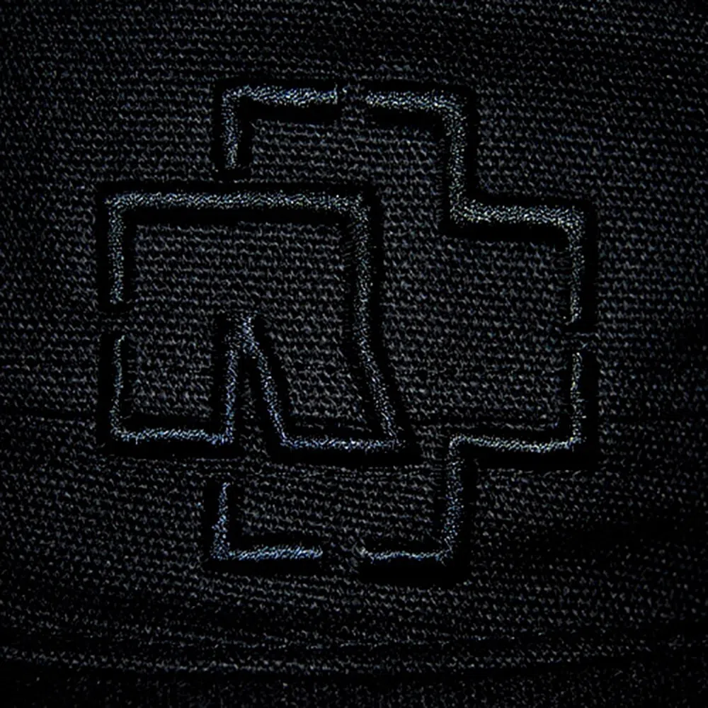 Rammstein Army Cap Schwarz, Offizielles Band Merchandise, 100% Baumwolle