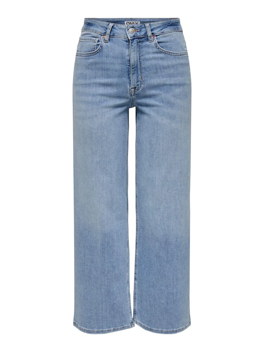 ONLY Female Jeans mit weitem Bein ONLMADISON Hohe Taille Weiter Beinschnitt Jeans | Jeans