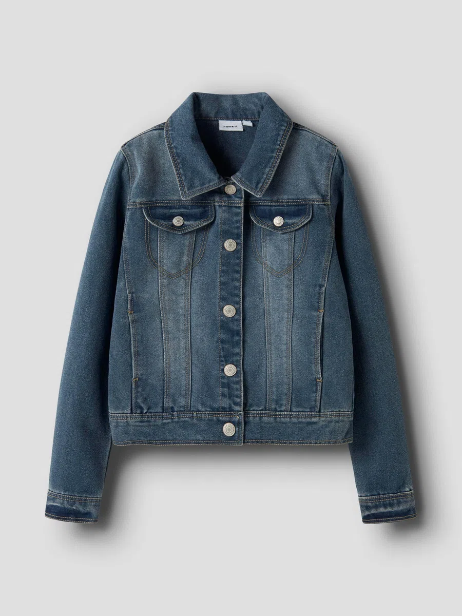 NAME IT Girl Jeansjacke Langarm | Denim jacket