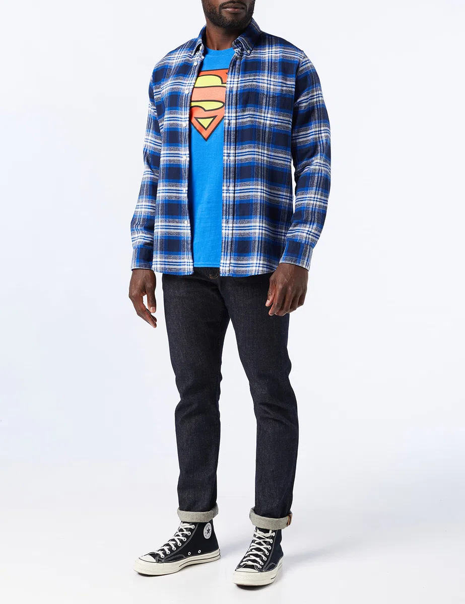 DC Comics Herren Superman Logo T-Shirt T-Shirt
