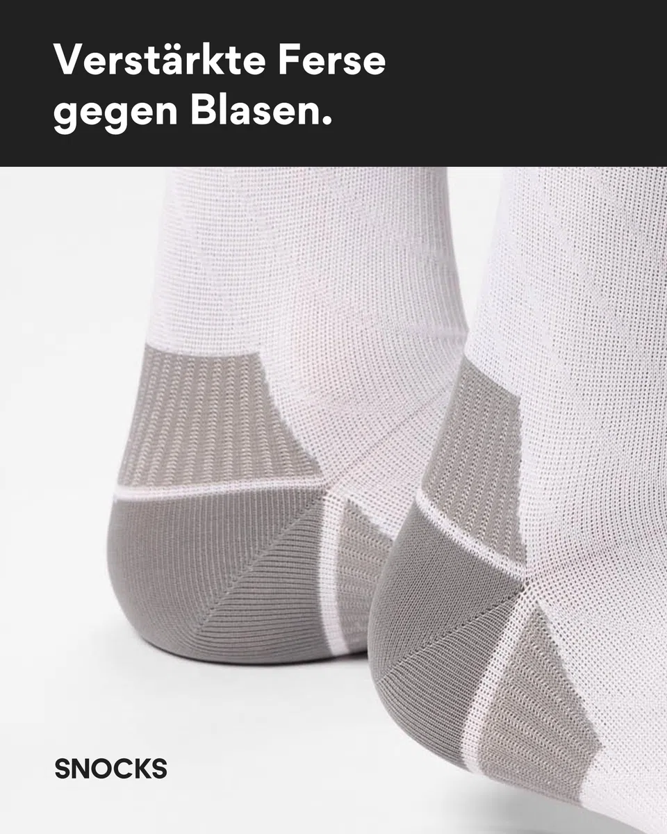 Snocks Kompression Socken - Verbesserte Performance - Kompressionsstrümpfe Damen Herren - Idealer Begleiter beim Laufen, Radfahren oder Flugreisen
