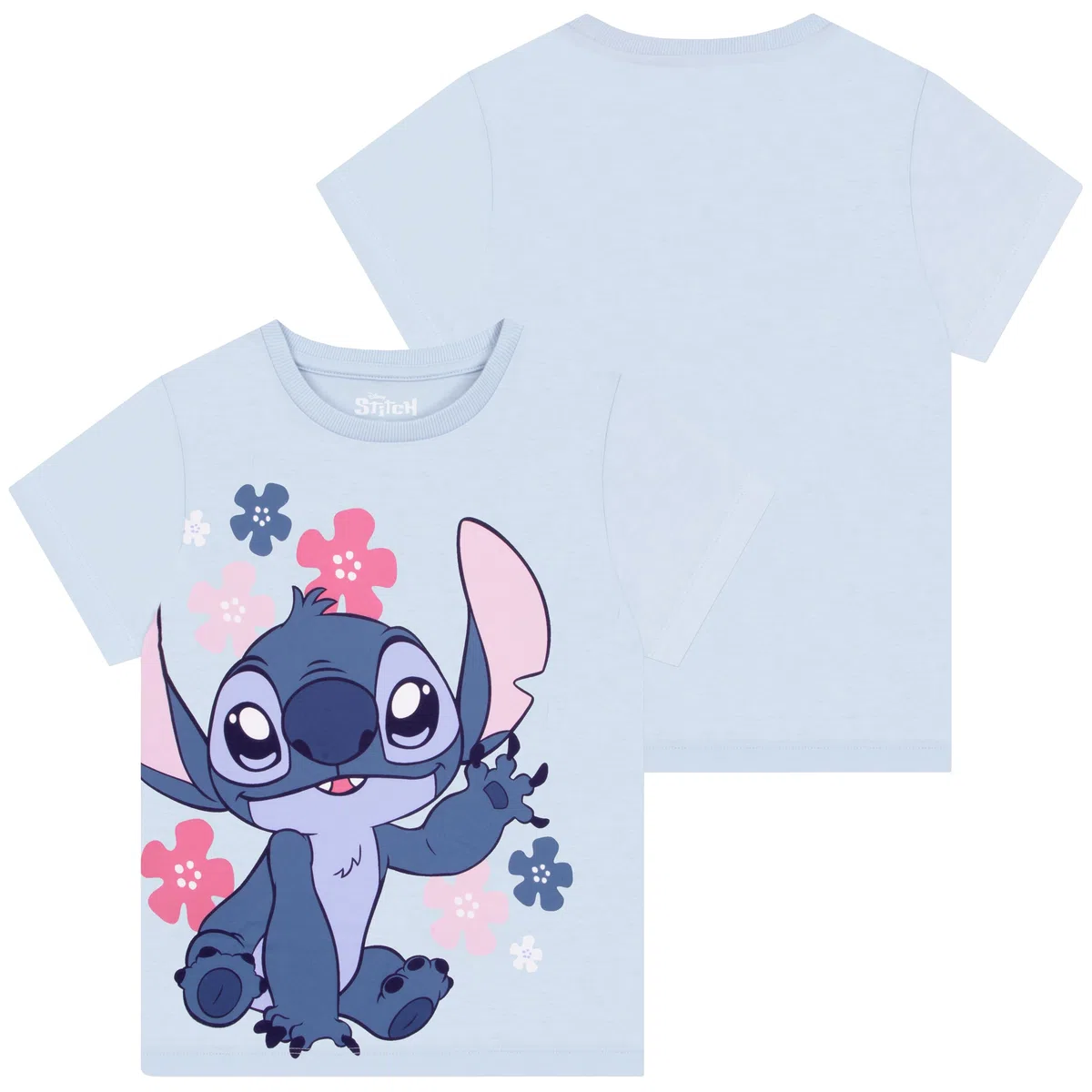 Disney Lilo & Stitch T Shirt Mädchen 3er-Pack, Stitch & Angel Tshirt Kinder Aus Baumwolle, Mädchen Kleidung Für Sommer