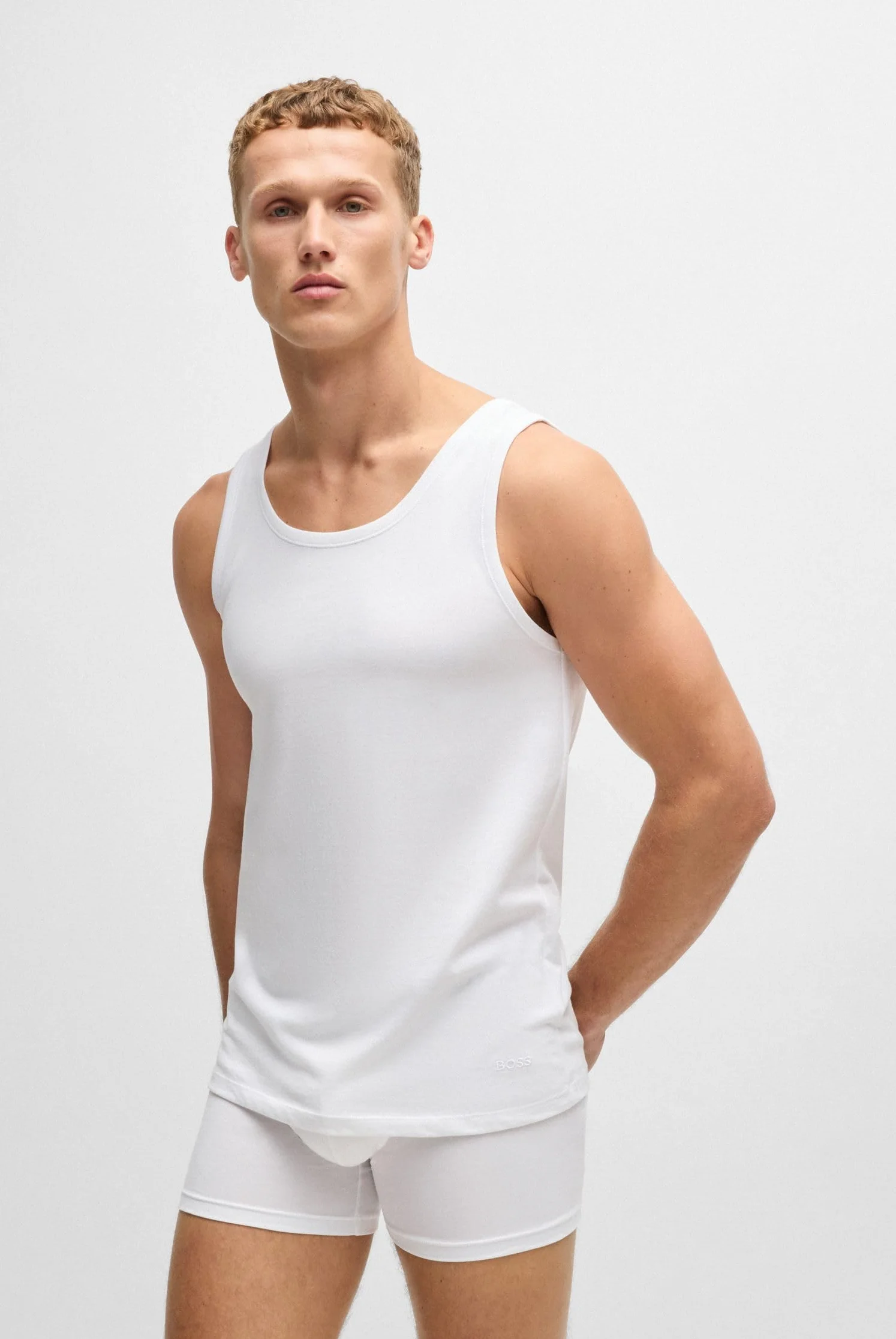 BOSS Herren Tank Top 3p Classic Vest