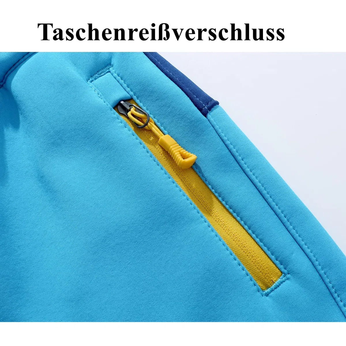 Daysskk Softshellhose Kinder Winter Outdoorhose Fleece Gefütterte Jungen Mädchen Schneehose Kinder Wasserdicht 110-170