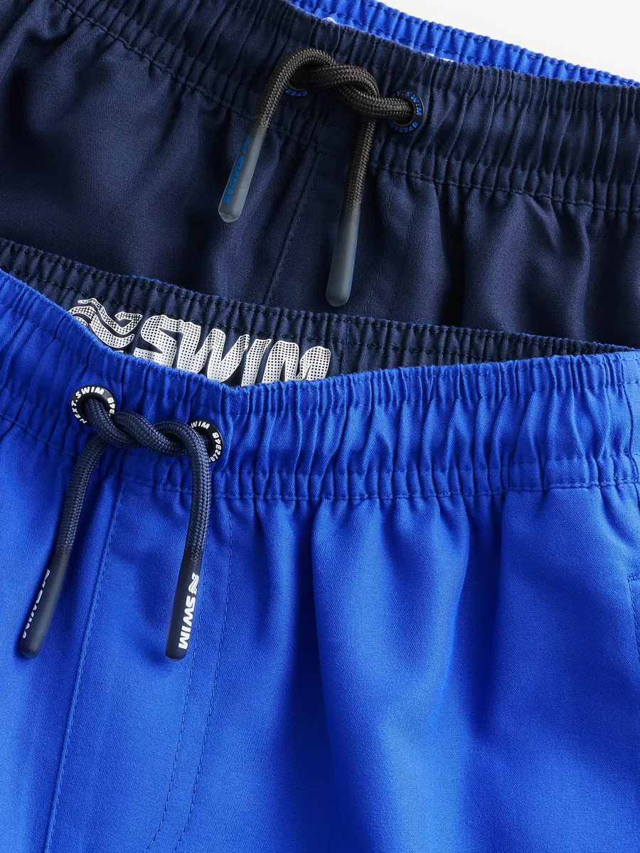 NEXT Jungen Badeshorts, 2er Pack