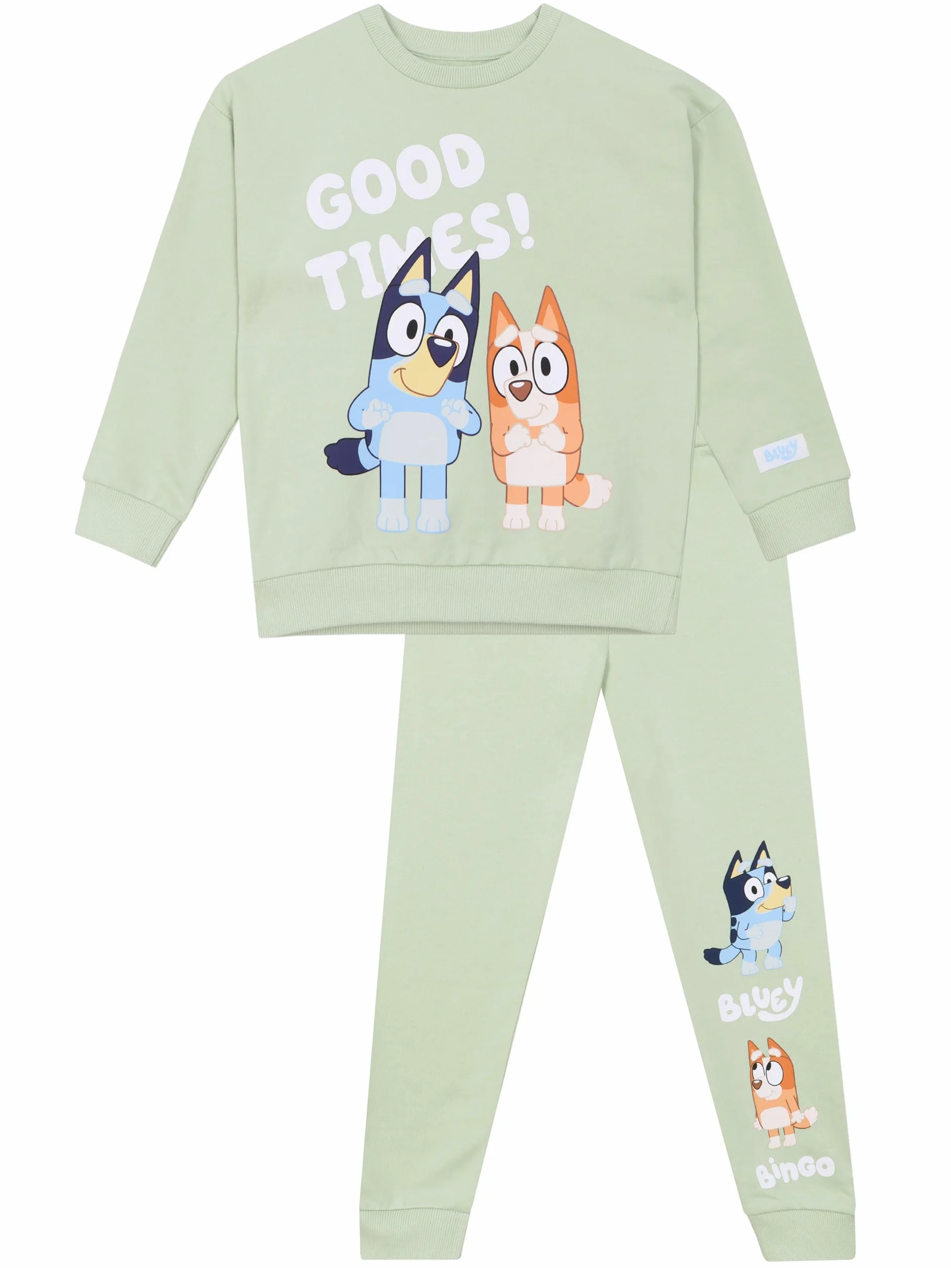 Bluey Sweatshirt Und Jogginghose Set | Oberteil Und Unterteil Set | Bingo Outfit | Jungen Kleidung | Offizielles Merchandise