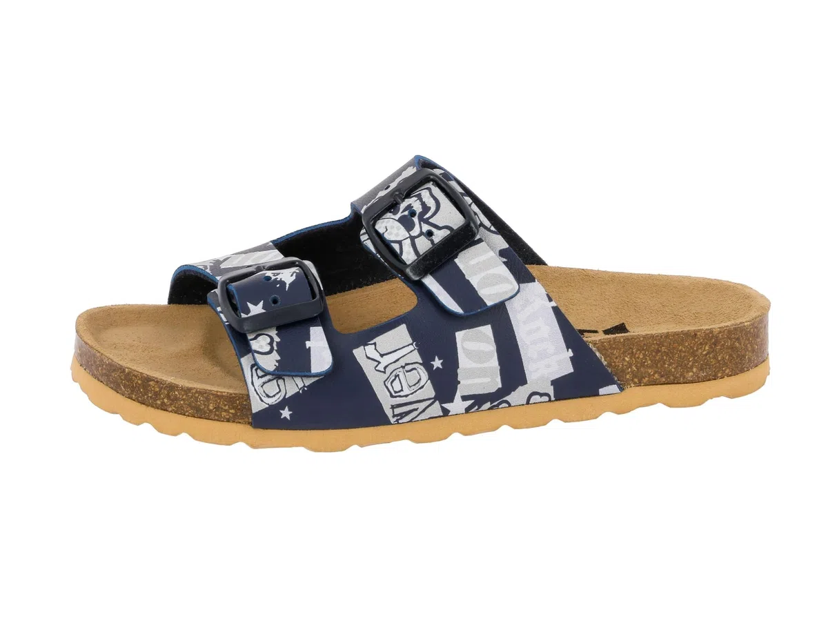 Lico Unisex Kinder Bioline Rocky Pantoletten