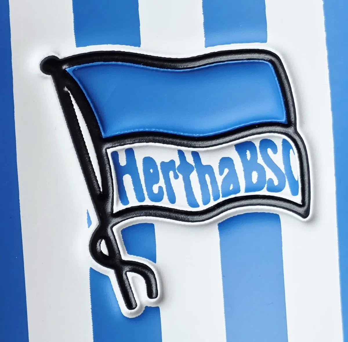 Hertha BSC Berlin Badeschuhe - Logo - blau-weiß Badelatschen Badeschlappen HBSCB