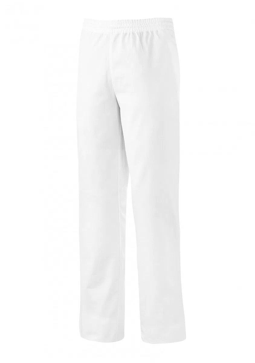 BP 1645-400-21-XLl Unisex-Hose, mit Gummizug in der Taille, 215,00 g/m² Stoffmischung, weiß, XLl