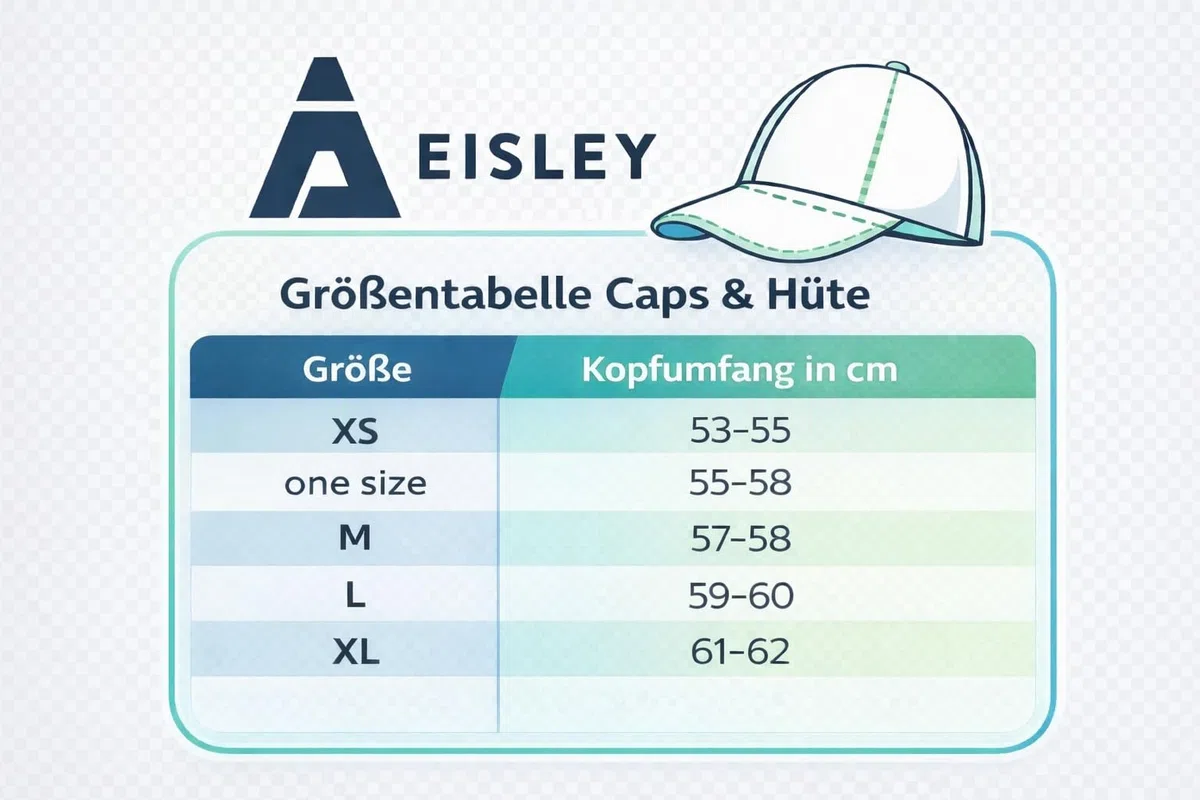 Eisley Cap Acacic mit UPF50+, CoolDry Innenband, Klettverschluss, atmungsaktiv & schnell trocknend