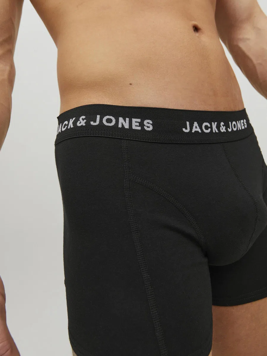 JACK & JONES Male Trunks 5er-Pack Herrenunterwäsche in Größe XS–XXL