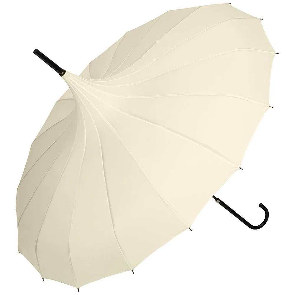 VON LILIENFELD Regenschirm Sonnenschirm Hochzeit Brautschirm Pagode Fabienne