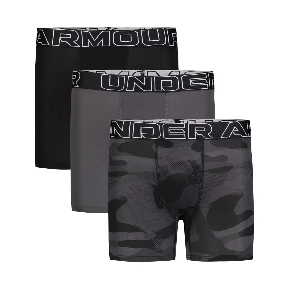Under Armour Jungen 3 Stück Ua Wordmark Performance B Unterwäsche (3er Pack)