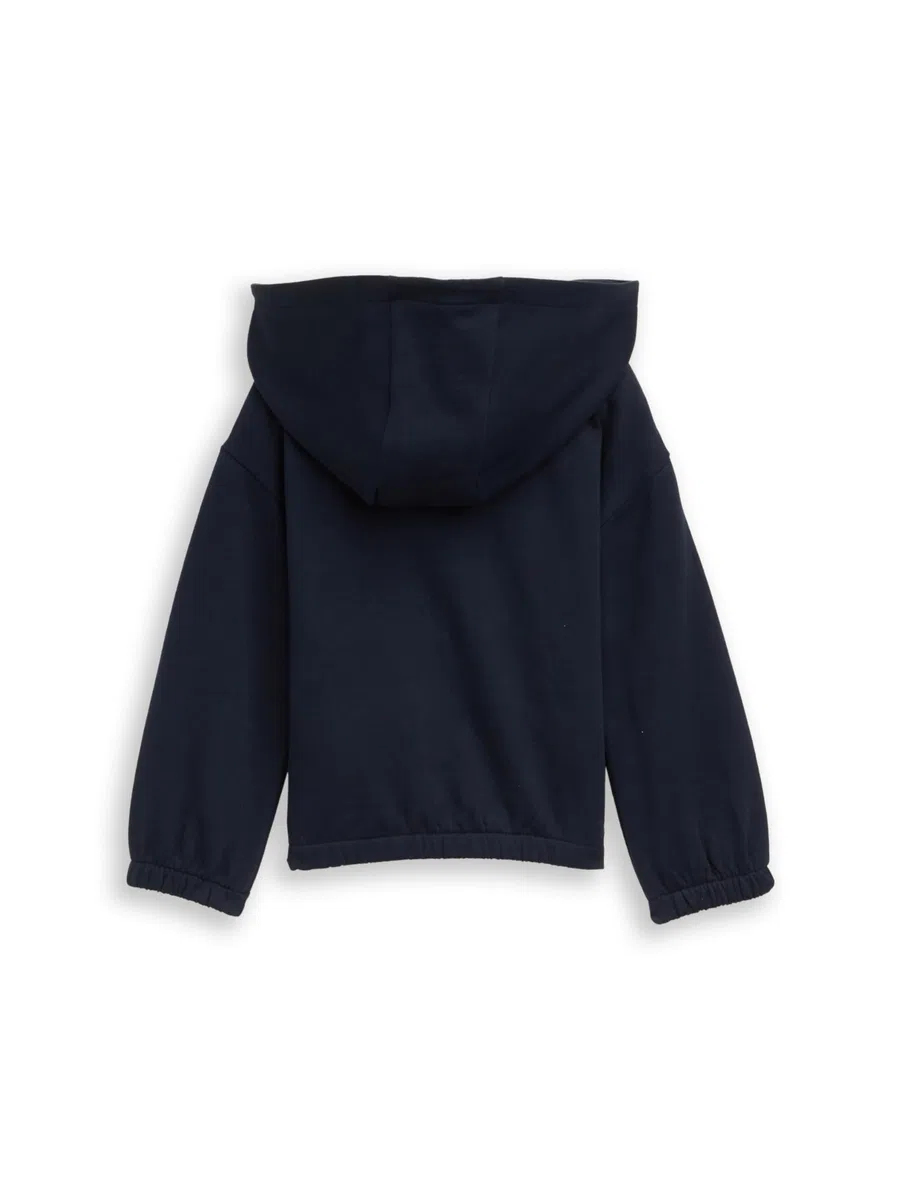Tom Tailor Mädchen Kinder Cropped Sweatjacke mit Stickerei