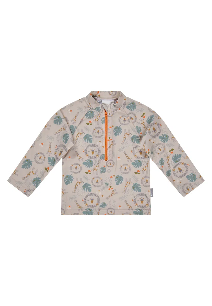 Sterntaler Unisex Baby Badeshirt Langarm Safari Schwimmshirt-Set (1er Pack)
