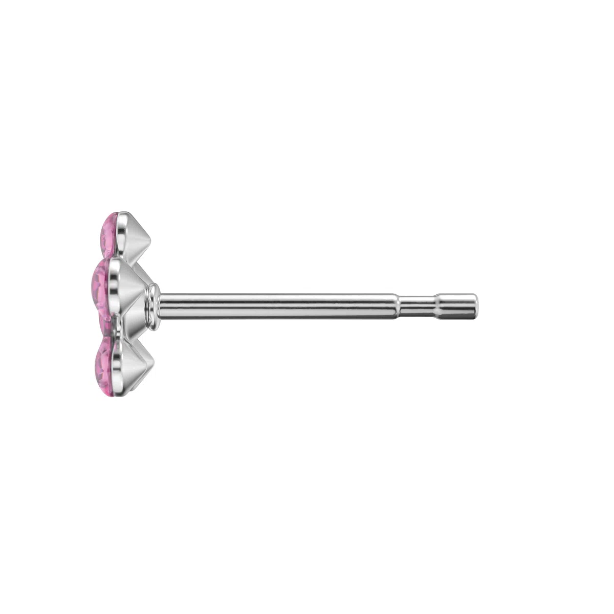 Sensitive by STUDEX, Blümchen Ohrstecker 5mm, Chirurgenstahl poliert, 9 Varianten