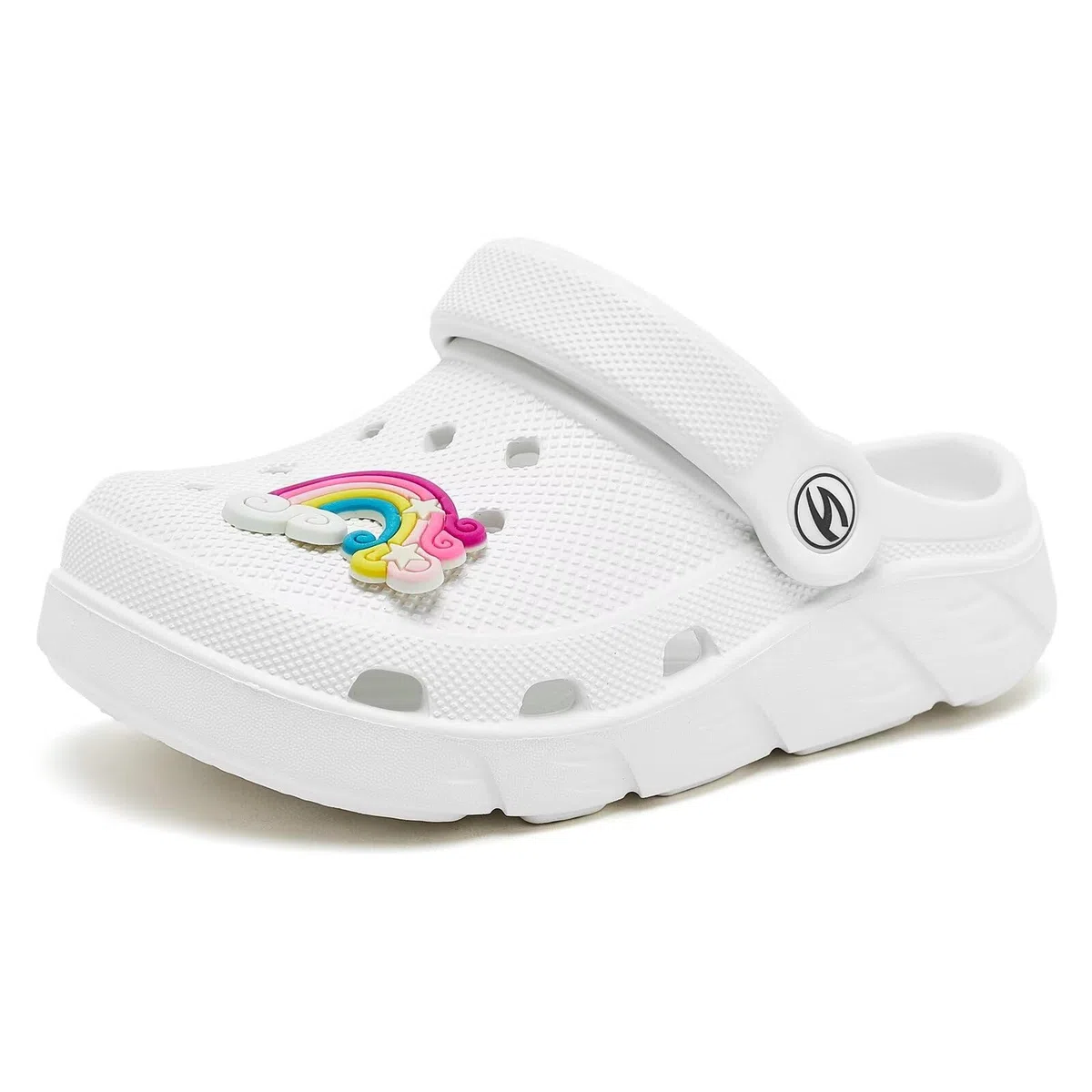 HOBIBEAR Unisex Kinder Classic Clogs Mädchen Jungen Bdeschuhe Gartenschuhe Hausschuhe atmungsaktive Sandalen