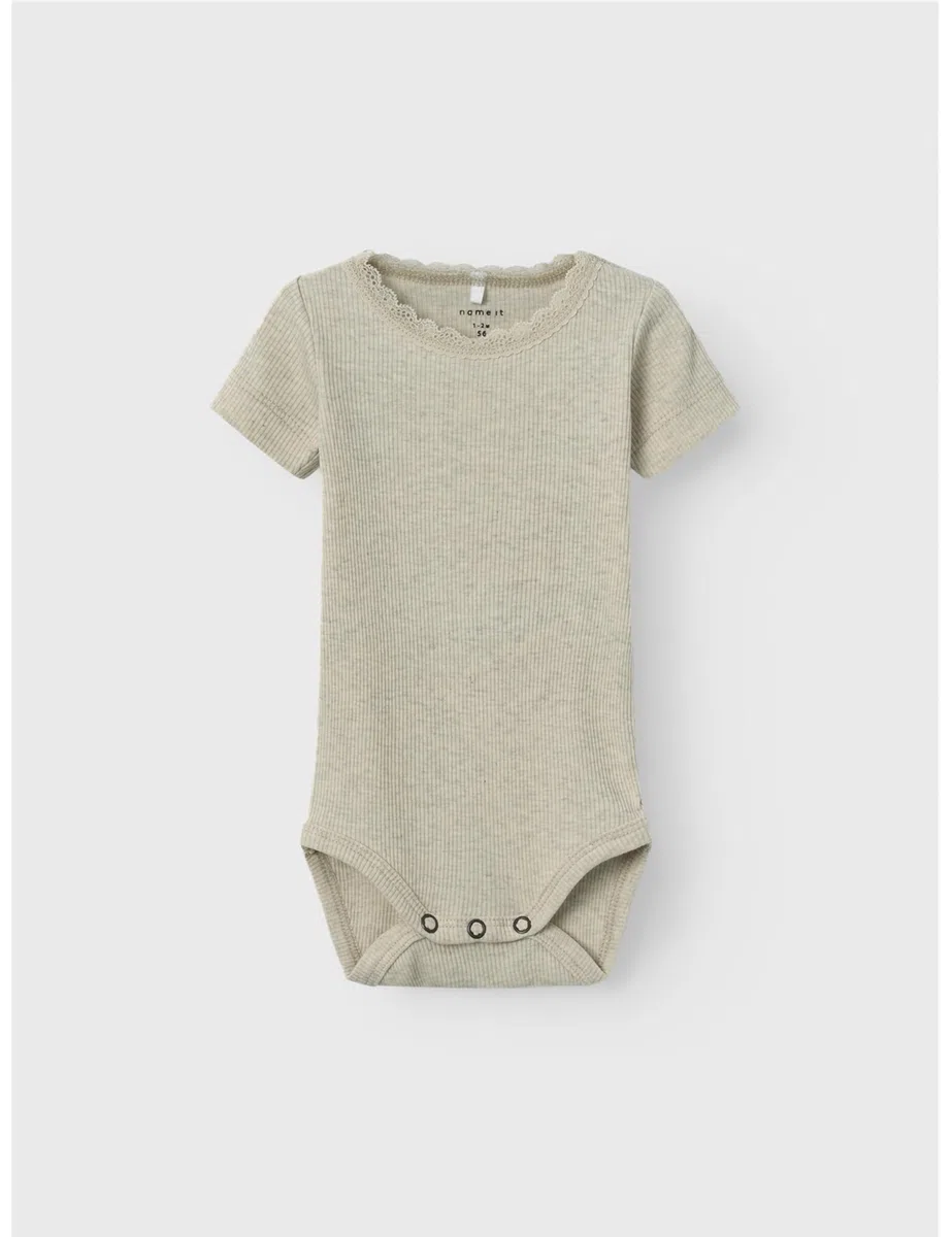 NAME IT Baby - Mädchen Nbfkab Ss Body Noos Body (1er Pack)