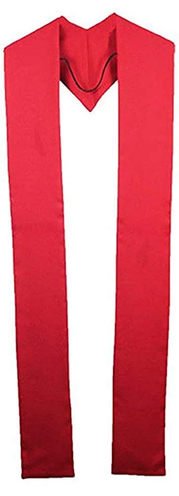 GraduatePro Klerus Gestohlen Stola Reversibel Priester Kirche Chor Priester Stahl Schärpe 239cm 4 Farben