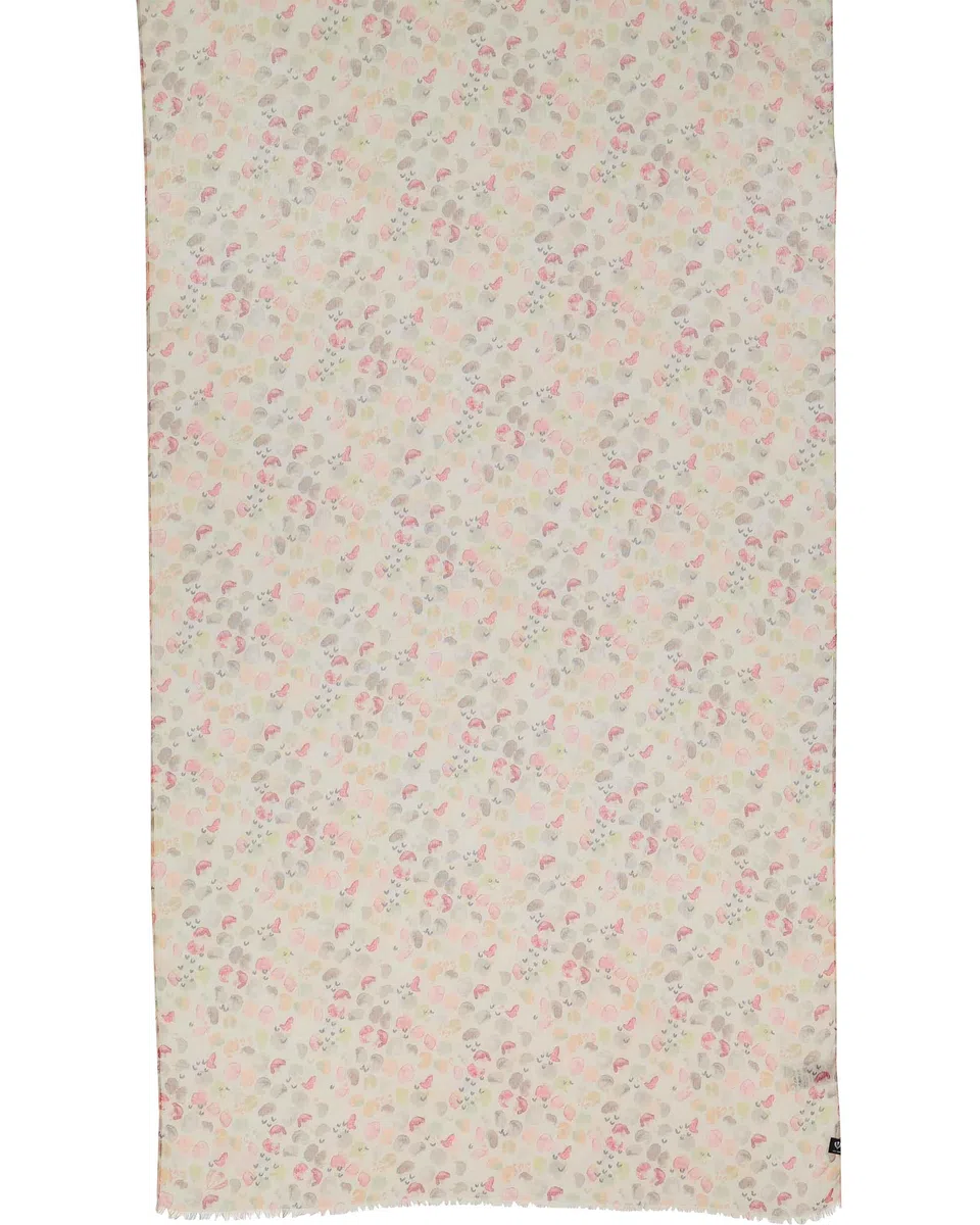 FRAAS Damen Schal Sustainability Edition | Punkte Aquarell Design | recyceltes Polyester | 70 x 180 cm
