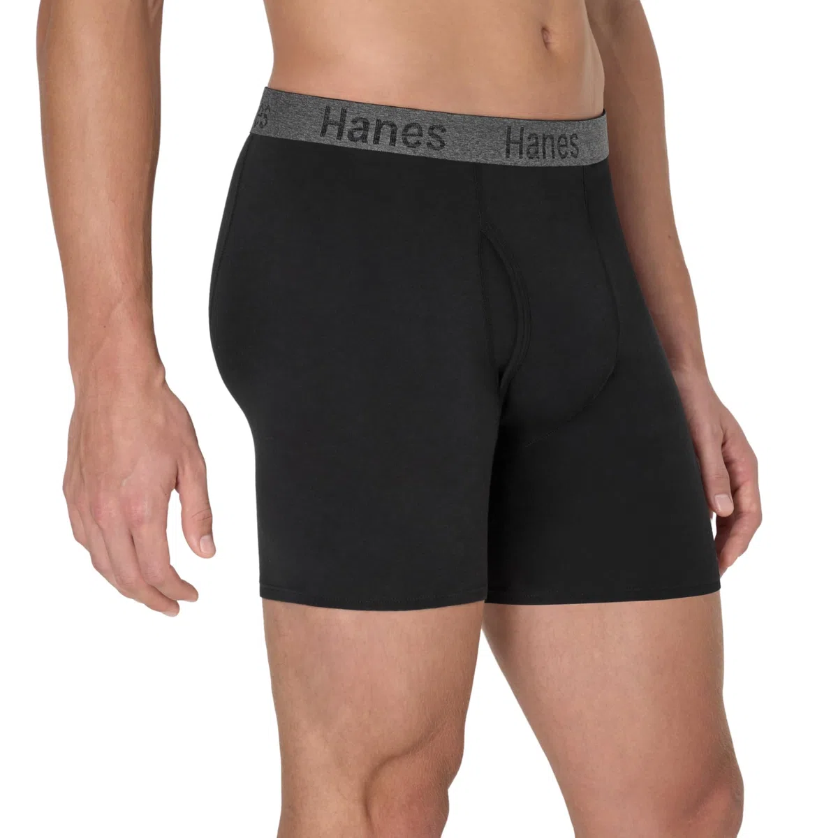 Hanes Herren Stay Dry Pouch Boxer Briefs, Performance Stretch Boxer Brief with Leak Protection, 3-Pack Retroshorts (3er Pack)