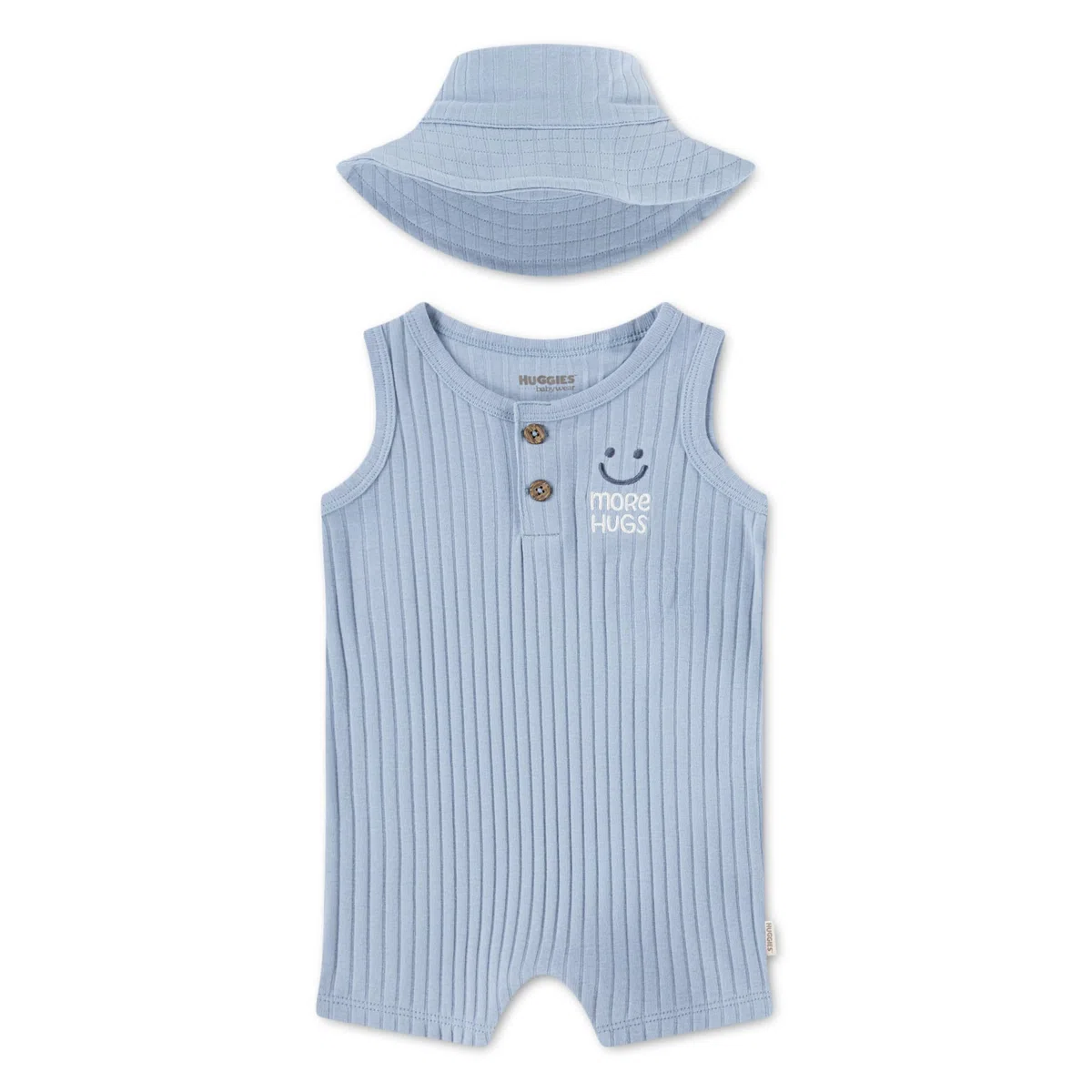 Huggies Strampler mit Mütze Grün Baby Jungen