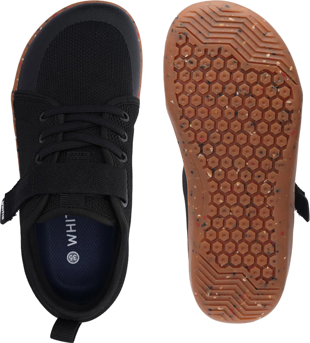 WHITIN Kinder Barfußschuhe mit Breite Zehenbox|Zero Drop Sneaker für Jungen Mädchen