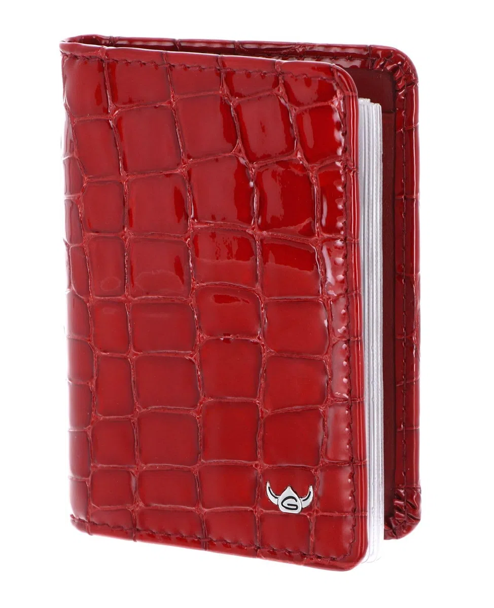 Golden Head Leder Cayenne RFID Protect Kartenetui 4431 Kirsche rot