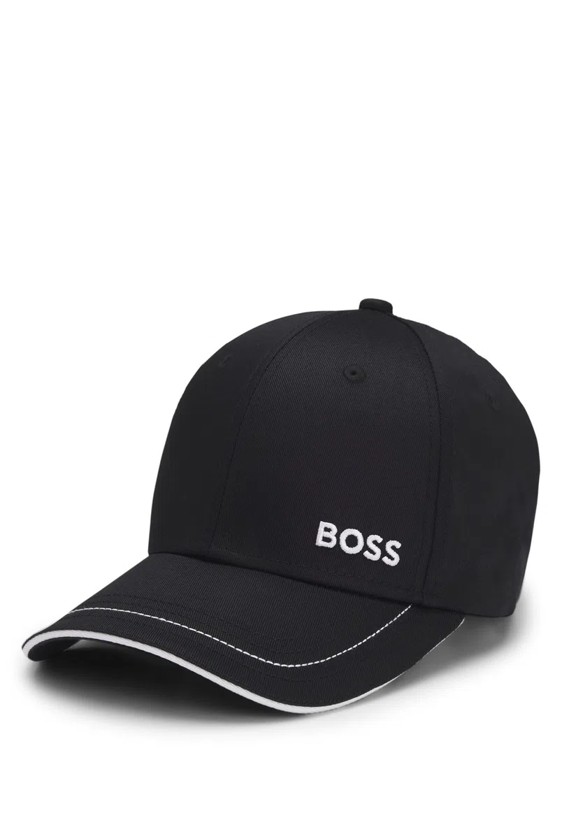 BOSS Herren Basecap Mütze Kopfbedeckung Kappe Baumwoll-Twill Cap-1