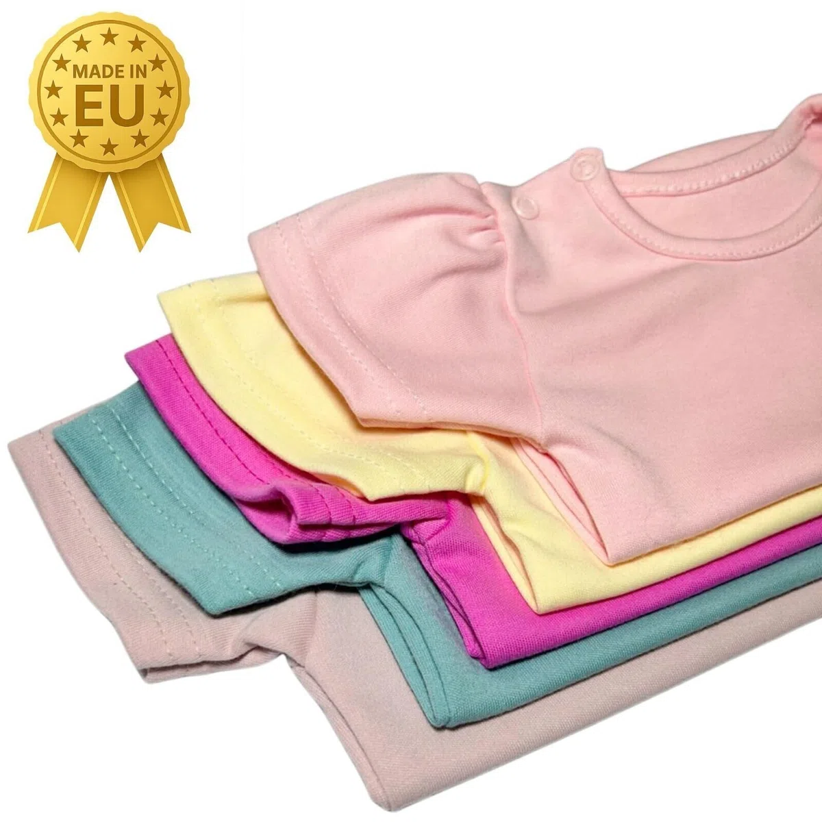 Baby Mädchen Kurzarm T-Shirt Reine Baumwolle Kurzarmshirt Set