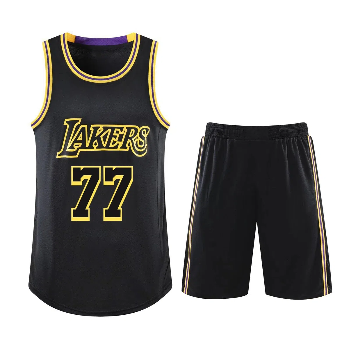 ABRTJCL Kinder/Erwachsener Basketball Trikot Set, 2-Teiliges Ärmelloses Anzug, Jersey & Shorts