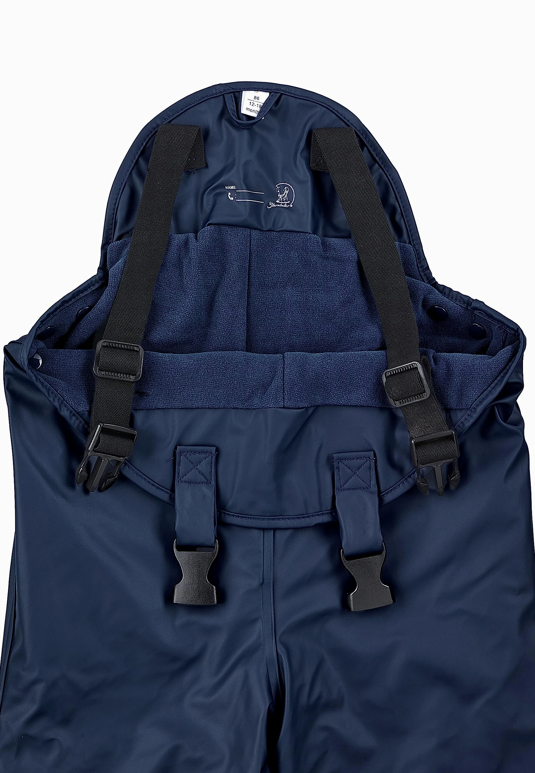 Sterntaler Unisex Kinder Regenträgerhose gefüttert