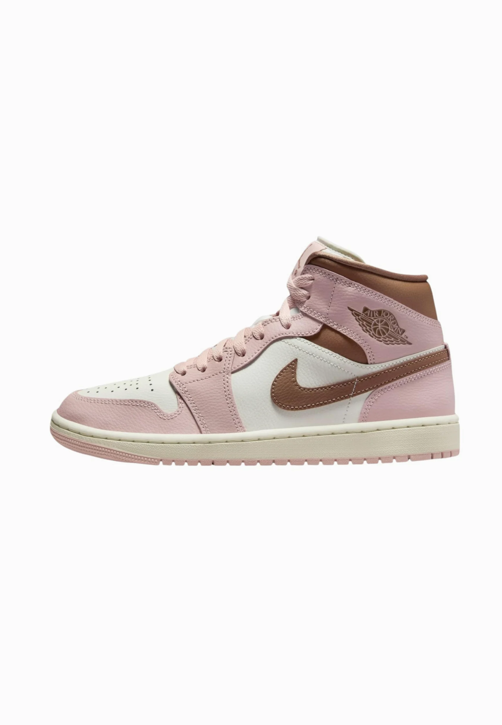 Air Jordan 1 Mid Damenschuhe (BQ6472-400, Dark Powder Blue/White/Sail/Neutral Grey)