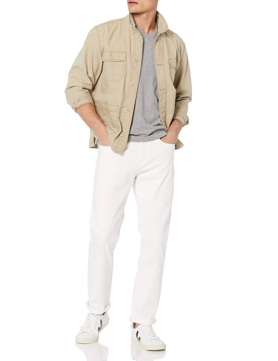 Amazon Essentials Herren Athletic-Fit-Stretchjeans - Auslauffarben