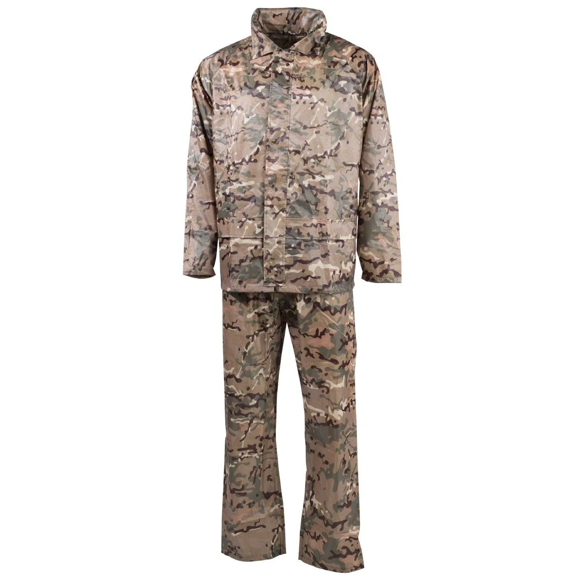 MFH Herren 2-Teilig Regenanzug Operation Camo